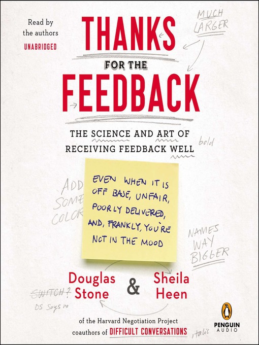 Title details for Thanks for the Feedback by Douglas Stone - Available